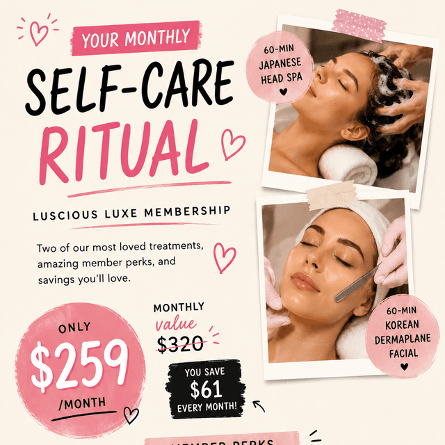 Luscious Luxe Membership at Luscious Skin in Salinas, CA